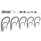 ANZUELO MUSTAD 533 DT (100 pcs)