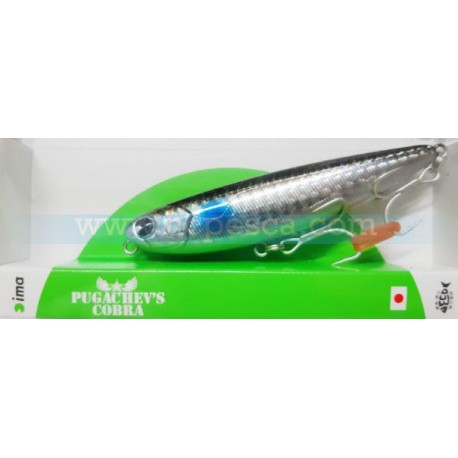 Leurre Flottant Ima Pugachev’s Cobra 90 – 006 (90mm, 12g) Pour Pêche En Mer (bar)