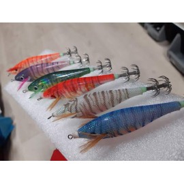 JIBIDEVON CINNETIC SQUID JIG TIGER 70mm 