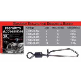 GIRATORIO ROLLING ENGANCHE RÁPIDO 