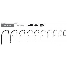 ANZUELOS MUSTAD 225/275 BLM (50 pcs)