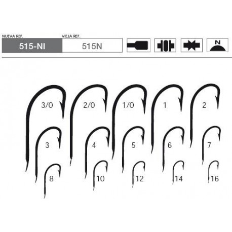 CAJA  MUSTAD 515 NIQUEL