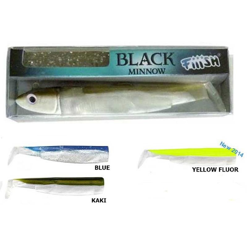 COMBO BLACK MINNOW 120 SHORE 12 gr - Naútica Calviño