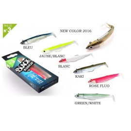 COMBO BLACK MINNOW 120 25gr