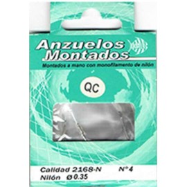 ANZUELO MONTADO NIQUEL 2168  