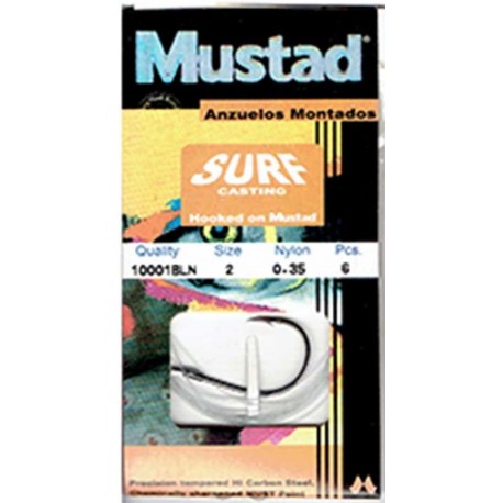 ANZUELO MUSTAD MONTADO SURFCASTING